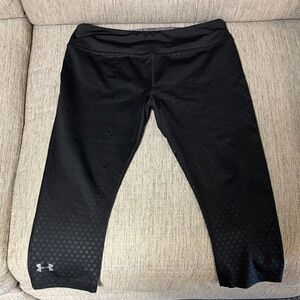 Under Armour Black Athletic Capris